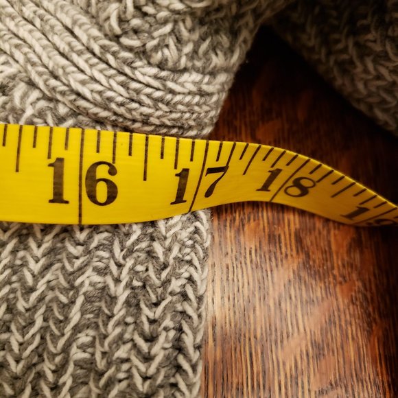 Tommy Hilfiger Jeans Gray Crew Neck Ribbed Sweater - Picture 7 of 9